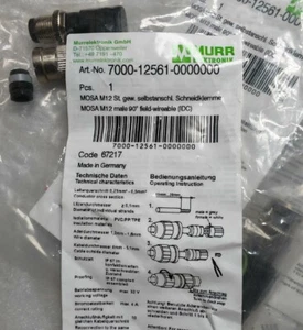 1 pieza Nuevo MURR 7000-12561-0000000 Envío Rápido - Imagen 1 de 1