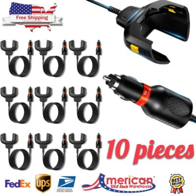 Cable cargador de coche 10 piezas para vehículo Zebra TC70 TC75 TC72 TC77, CHG-TC7X-CLA1-01 Foto 1 de 4