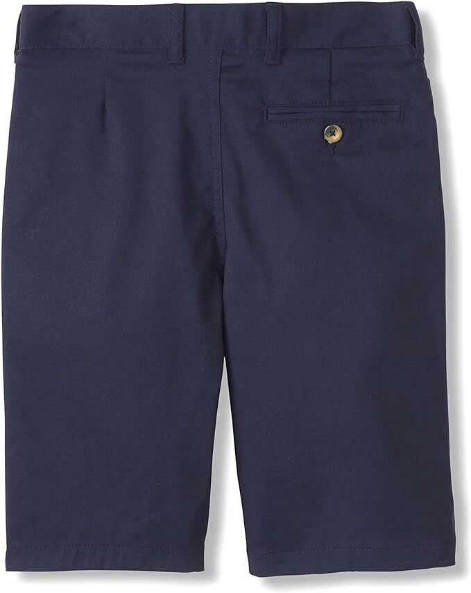 Boys Navy Stretch Short Flat Front SH9276 French Toast School Uniform 4 to 14 - Image 1 of 4