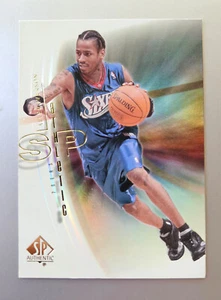 Allen Ivereson 2001 SP Authentic Athletic insert - Picture 1 of 7