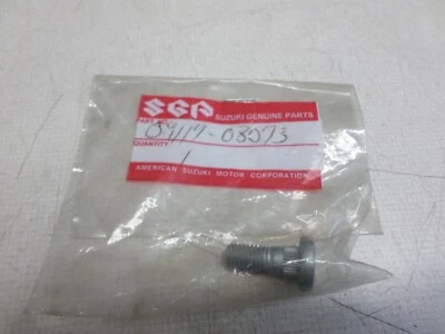 1989-2004 SUZUKI LT160 QUADRUNNER FRONT WHEEL BOLT STUD PART# 09119-08073 - Изображение 1 из 3