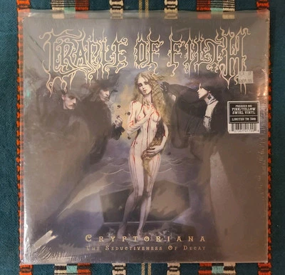 COF - Cryptoriana (2xLP, Album, Ltd Ed, Pink/Yel) NuclearBlast US Brand New Mint - Image 1 of 2