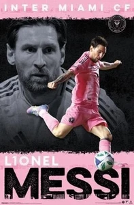 MLS Miami CF Lionel Messi 25 22,375x34 Poster (brandneu) - Bild 1 von 1