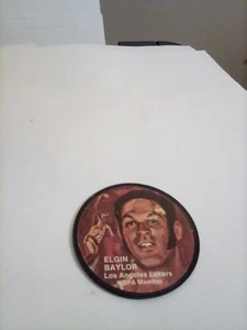 1971 Mattel Instant Replay Elgin Baylor Mini Schallplatte/Disc/Karte KOSTENLOSER VERSAND - Bild 1 von 2