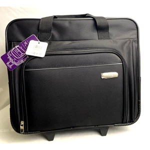 Targus Laptop Rolling Briefcase Black Polyester Black - Imagen 1 de 11