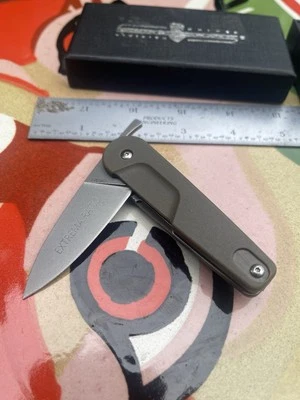 Cuchillo Carpeta Bohler Extrema Ratio BDO R Liner Lock N690 Hecho en Italia Foto 1 de 4