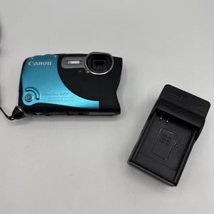 Canon PowerShot D20 12.1MP GPS Enabled Waterproof Full HD Digital Camera - Blue - Picture 1 of 6
