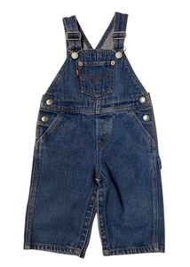 Levis Baby Denim Carpenter Overall Größe 12 M Monate Red Tab Latzhose sehr guter Zustand - Bild 1 von 13