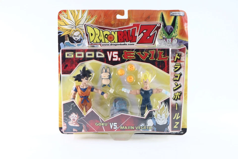 Dragonball Z Jakks Pacific Good vs Evil Goku vs Majin Vegeta Nuevo Precintado Foto 1 de 4