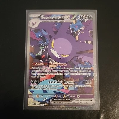 Team Rocket's Crobat ex 234/182 Sv10: Destined Rivals Holo - Image 1 of 4