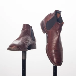 Botas Chelsea OFFICINE CREATIVE Cuero Marrón Italia Hechas a Mano Para Hombre EU47 - Imagen 1 de 7