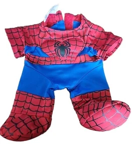 Build A Bear Workshop BAB Spiderman suit Clean Red Blue Black Colors Free Ship - Picture 1 of 3