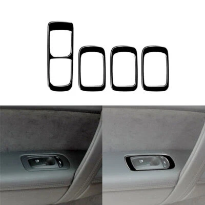 Глянцевая черная накладка переключателя подъема окна отделка для Porsche Cayenne Sport 2003-2010 4* - Изображение 1 из 4