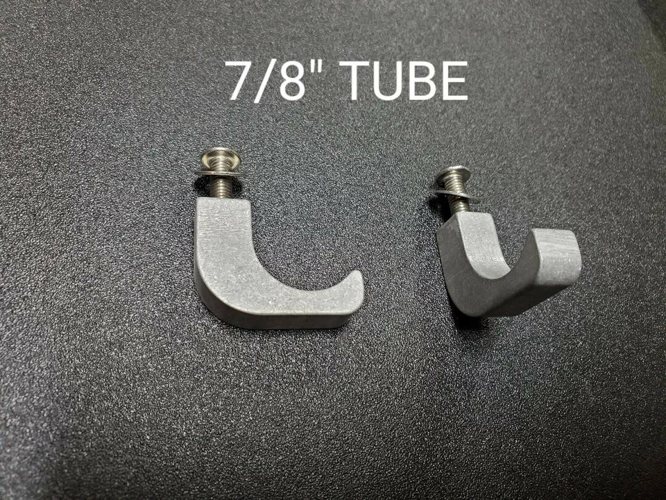 Headrest Clamp 7/8" Billet Aluminum Tube Clamp Fits Nervo, Fiser 2 Pcs - Image 1 of 1