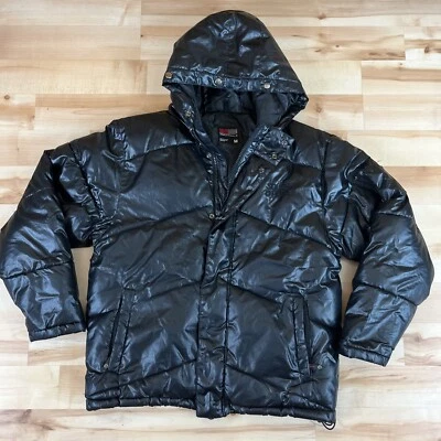 Chaqueta acolchada Southpole vintage para hombre M Y2k estilo hip hop aflicción capucha callejera Foto 1 de 4