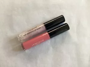 LAURA GELLER LIP GLOSS DUO ~ DIAMOND DUST + STRAWBERRY CREME - Picture 1 of 1