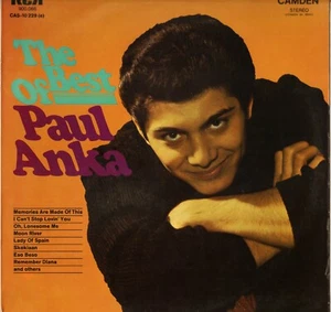 PAUL ANKA "THE BEST OF" LP 1971 RCA CAMDEN 900.068 - Picture 1 of 2