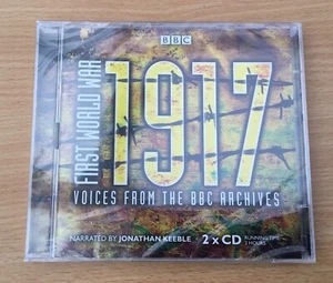 🌟FIRST WORLD WAR🌟1917🌟2X CD AUDIO BOOK🌟BBC🌟FAST POSTAGE🌟UK🇬🇧SELLER🌟 - Picture 1 of 4