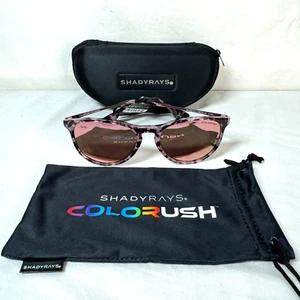 Shady Rays Damen polarisierte Sonnenbrille Allure Pink Schildpatt ColorRush UVP 114 $ - Bild 1 von 6