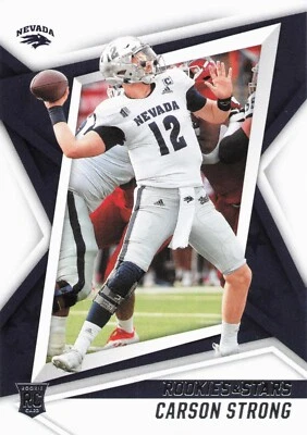 2022 Chronicles Rookies & Stars Draft Picks - CARSON STRONG - Eagles RC #4 - Image 1 of 2