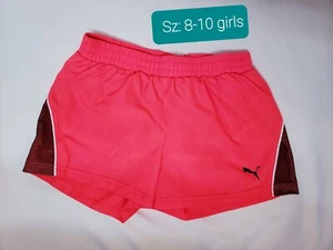 Puma Sports shorts girls 8/10 hot pink non strached. - Picture 1 of 5