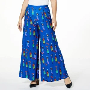 Antthony Studio Stretch Knit Wide-Leg Pull-On Pant - Picture 1 of 8