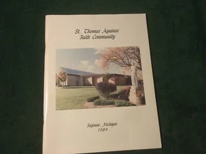 1989 ST THOMAS AQUINAS Community Directory -Saginaw, Michigan ~ #1002 - Picture 1 of 5