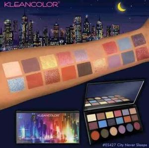 City Never Sleeps Kleancolor Eyeshadow Makeup Palette! - Picture 1 of 2