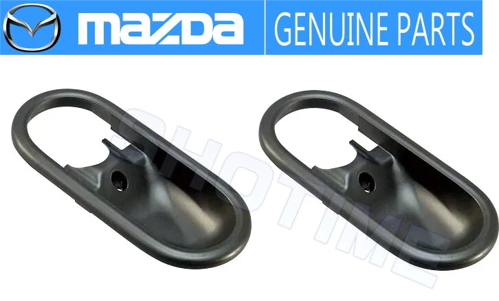 MAZDA  90-97 Roadster MX-5 Miata NA6CE Inner Door Handle Bezel Set OEM - Image 1 of 1