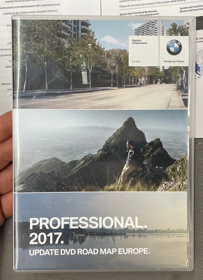 65902448200 DVD NAVIGATION EU 2017 BMW PROFESSIONAL E60 E61 E63 E72 E81 E90 E91 - Bild 1 von 4