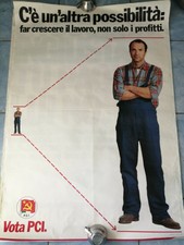Manifesto Storico Originale Partito Comunista Italiano