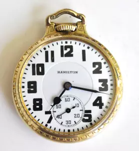 Hamilton Elinvar, 992, size 16, double roller 1936 railroad Watch - Picture 1 of 4