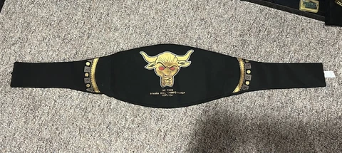 WWE BRAHMA BULL Replica Championship Title Belt Bag aew nwa wcw Cover