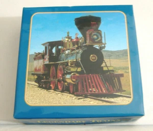 LEGENDARY TRAINS COASTER SET WITH BOX~ATLAS EDITIONS~SET OF EIGHT - Picture 1 of 11