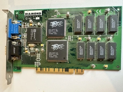 Diamond Monster 3D - 4MB PCI - 3DFX Voodoo 1 1997_Retro Gaming Vintage Card - Immagine 1 di 3