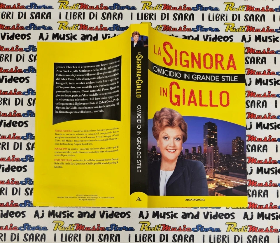 Book Libro LA SIGNORA IN GIALLO omicidio in grande stile MONDADORI 2019 (L95) - Immagine 1 di 1