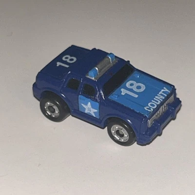 micro machines Police Car marked County number 18 - Image 1 of 4