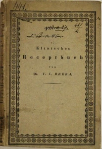 Ricettario Clinico. Tradotto Dall'Italiano E Presentato Dal Dr. J - Foto 1 di 1