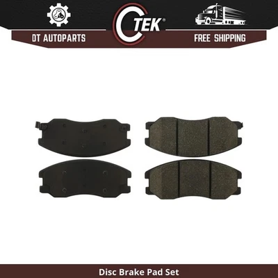 Para Chevrolet Equinox 2007-2009 | Pastilhas de freio a disco dianteiras centrais | Cerâmica - Imagem 1 de 4