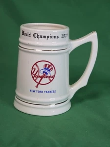 Vintage 1978 Baseball World Champions NY Yankees Beer Stein/Mug - Picture 1 of 6