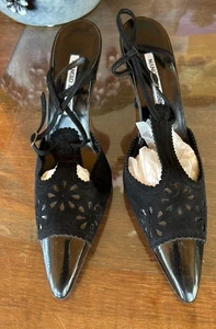 Vintage Manolo Blahnik  EU  39.5 Slingback Heels  - Picture 1 of 4