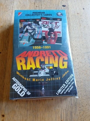 Andretti Racing 1956-1991 Trading Card Box 36 Packs 1992 Collect-a-Cards SEALED - Image 1 of 3