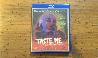 Taste Me Death-scort Service Part 3 Blu-Ray Horror Sleaze Box  - Image 1 of 4