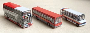 CORGI, 1:76 scale - X3 Palatine, Dennis Dart, Plaxton Beaver BUSES - Picture 1 of 6