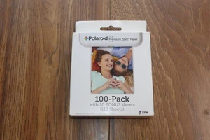 Polaroid 2x3 Inch Premium Zink Photo Paper 110 Sheets - NEW - SEALED - Afbeelding 1 van 5