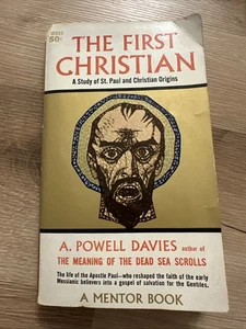 VINTAGE The First Christian, A. Powell Davies, 1st printing Paperback 1959 - Imagen 1 de 5