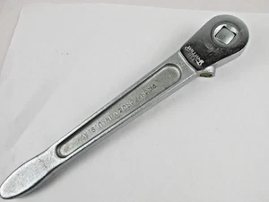 Vintage J H Williams Tools USA 10" Push-Thru Reversible Ratchet 1/2" Drive S-50 - Picture 1 of 11