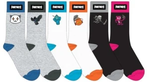 Fortnite 6pk Crew Sock Youth Size - Picture 1 of 4