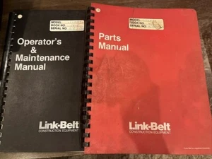 LINK BELT LS-5800 A C EXCAVATOR SERVICE SHOP REPAIR WORKSHOP MANUAL BOOK LOT SET - Picture 1 of 16
