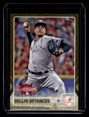 2015 Topps Update Dellin Betances Gold /2015 #US138 - Image 1 of 2